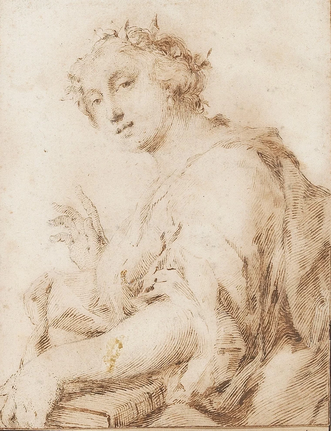 Studio di donna come musa